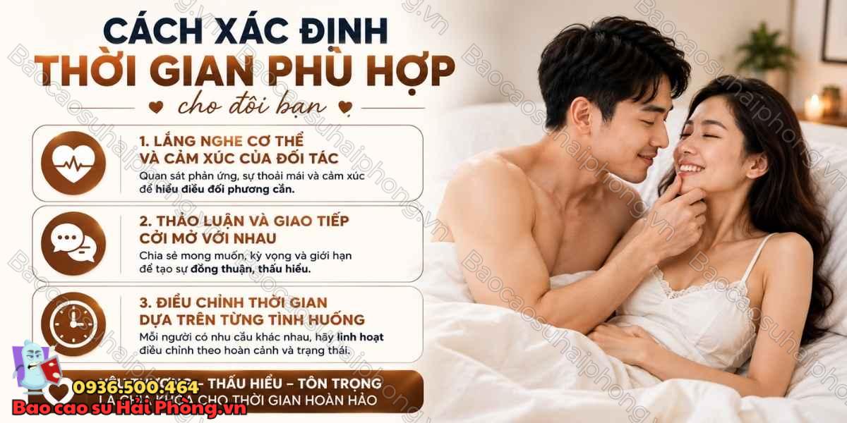 Màn dạo đầu nên kéo dài bao lâu là hợp lý?