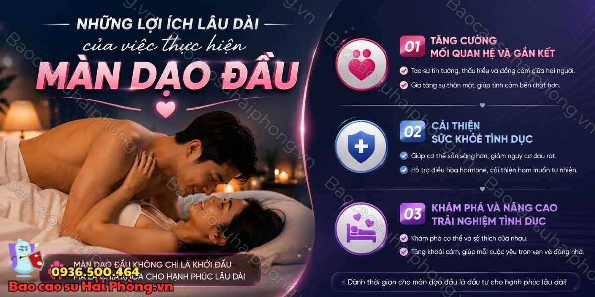 Vì sao màn dạo đầu giúp cuộc yêu thoải mái hơn?
