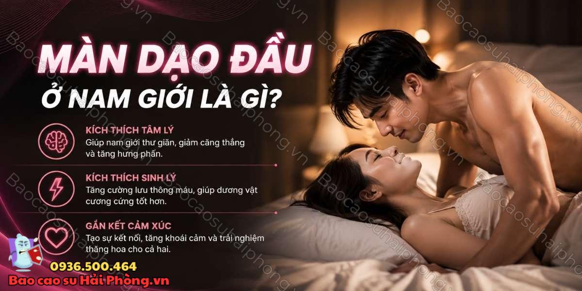 Nam giới có cần màn dạo đầu không? - Tăng khoái cảm ở nam giới