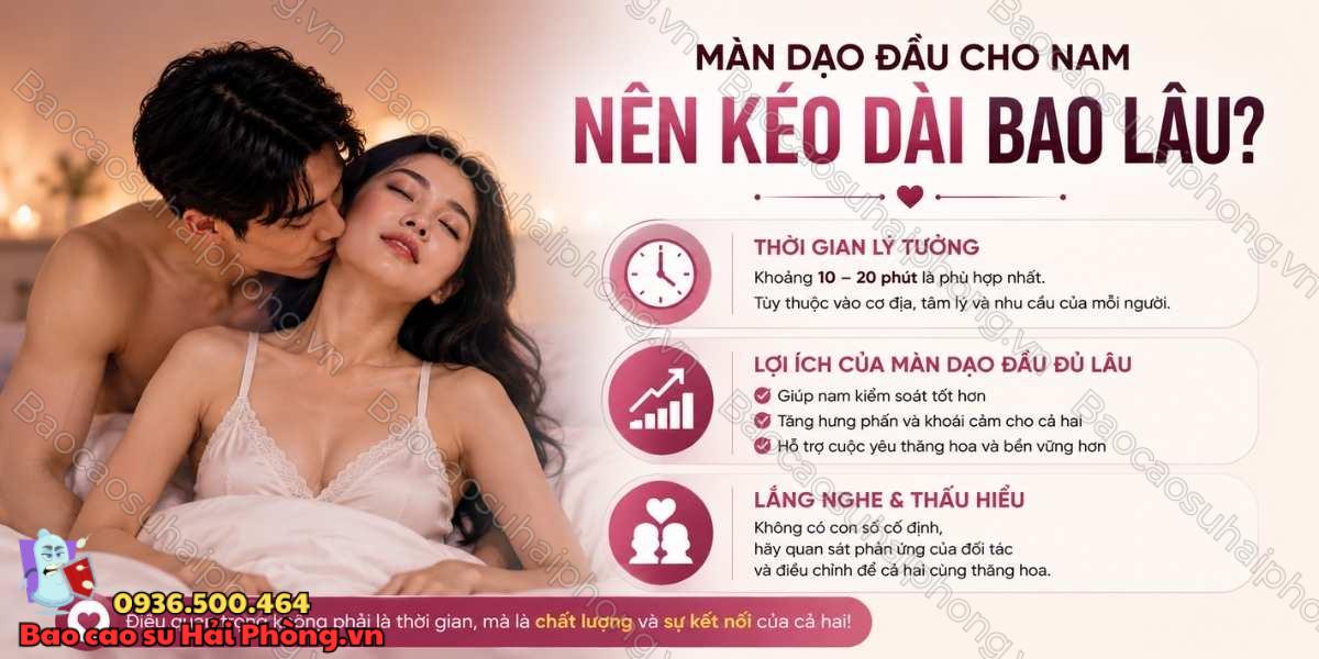 Nam giới có cần màn dạo đầu không? - Tăng khoái cảm ở nam giới