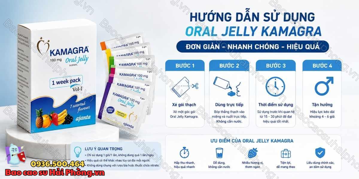 Oral Jelly Kamagra có an toàn không? Những điều bạn cần biết