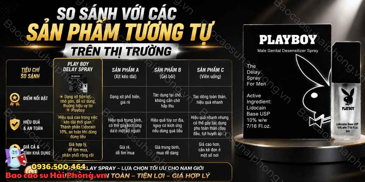 Play Boy Delay Spray có an toàn không? - Những điều cần biết