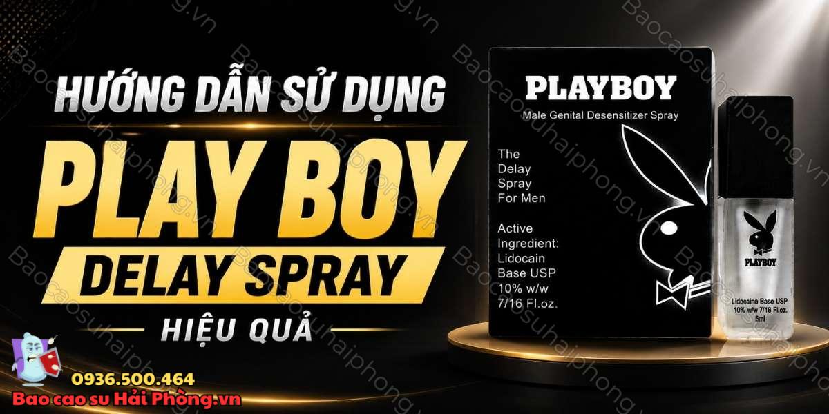 Hướng dẫn sử dụng Play Boy Delay Spray hiệu quả