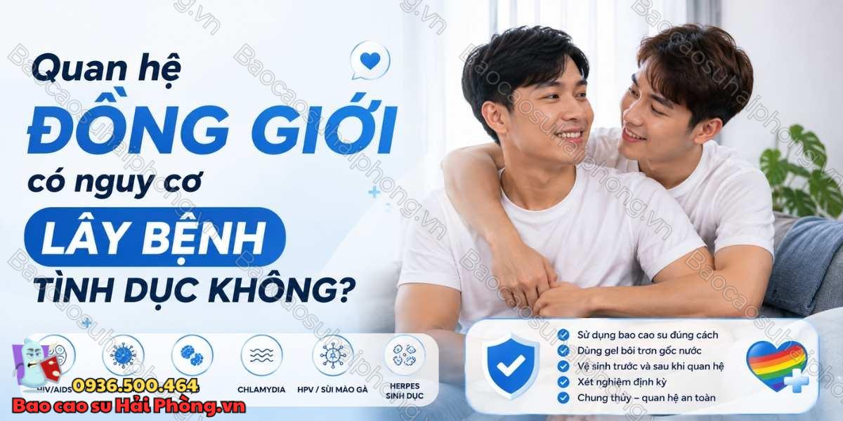 Quan hệ đồng giới cần lưu ý gì để bảo vệ sức khỏe?