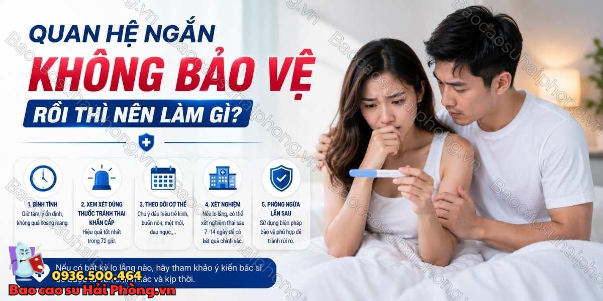 Quan hệ trong thời gian ngắn có thai không?