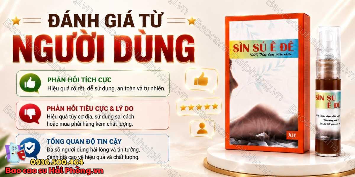 Chai Xịt Sìn Sú Ê Đê có tác dụng phụ không? - Tìm hiểu chi tiết