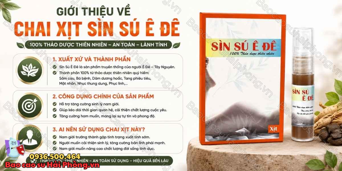 Review Chai Xịt Sìn Sú Ê Đê - Hiệu quả thực tế