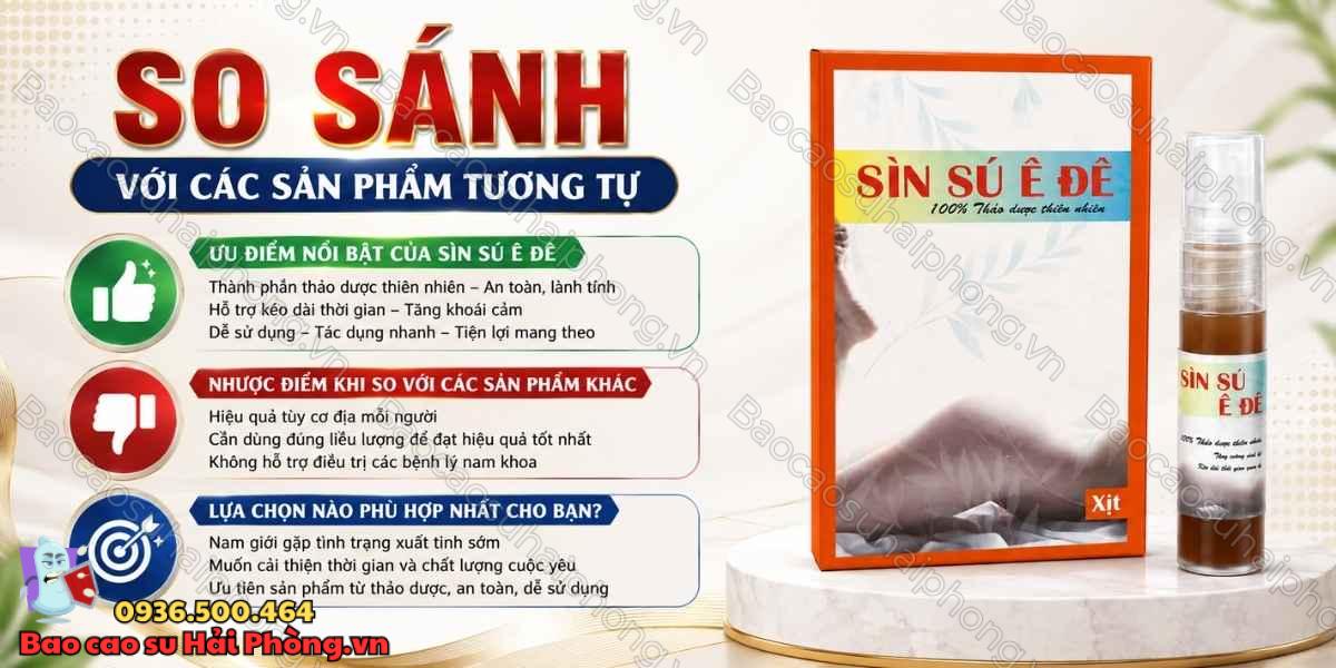 Review Chai Xịt Sìn Sú Ê Đê - Hiệu quả thực tế