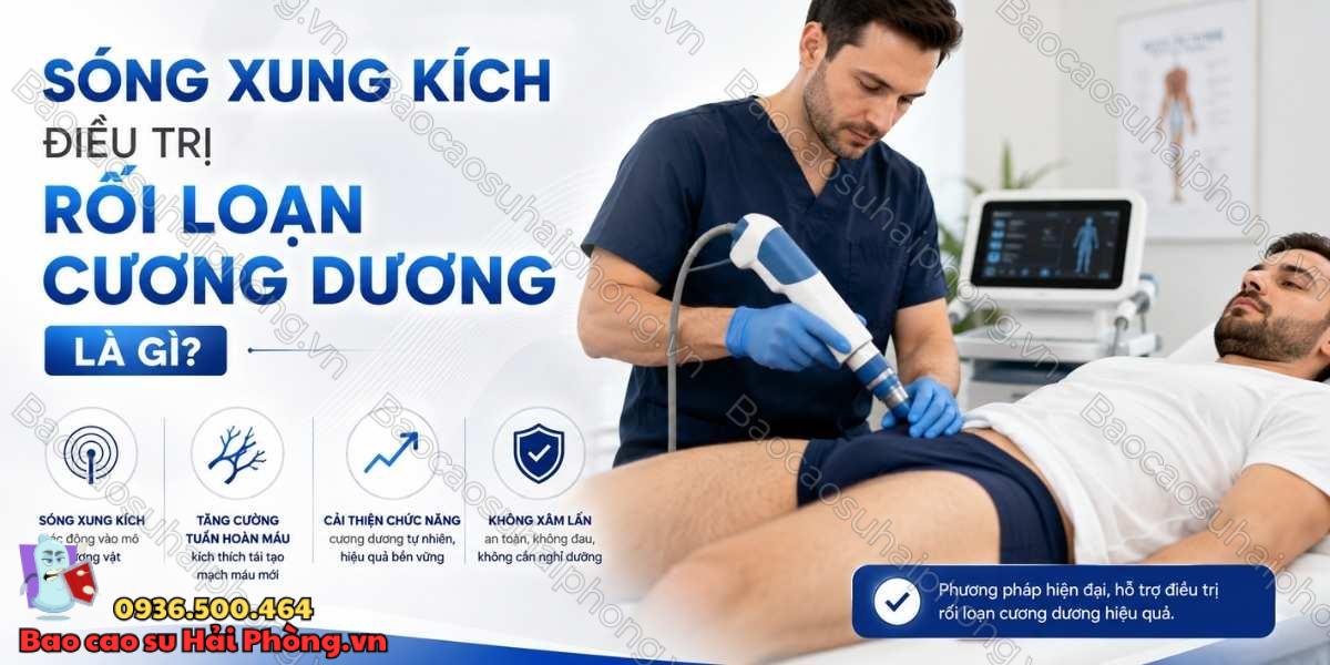 Sóng xung kích có cải thiện rối loạn cương dương không?