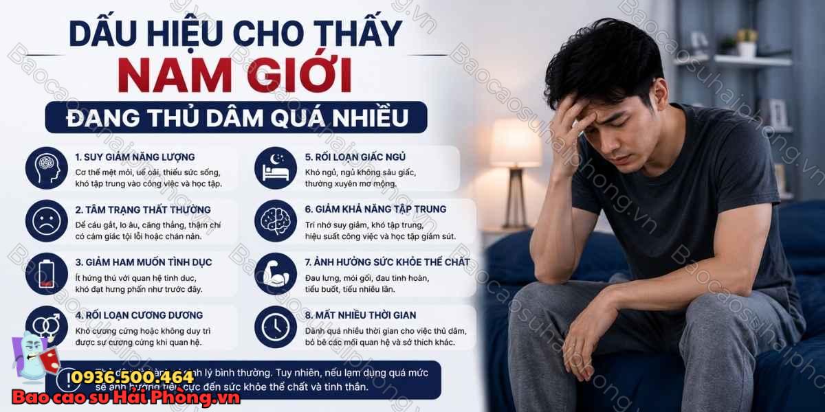 Nam giới thủ dâm thường xuyên có gây yếu sinh lý không?