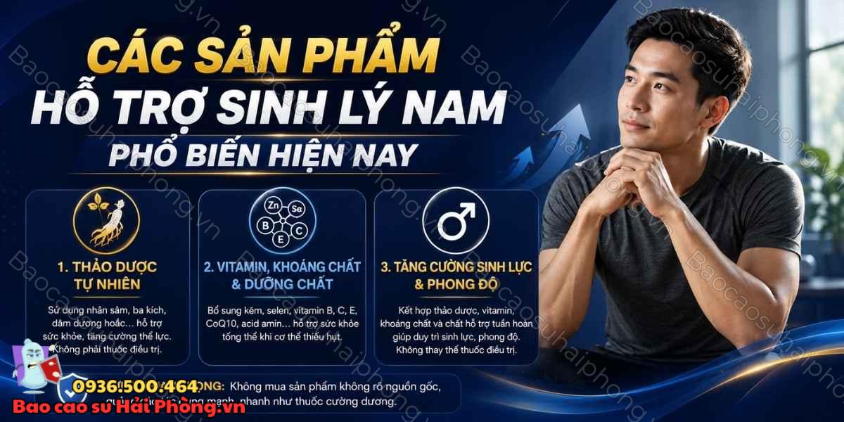 Bổ thận nam giới bằng thực phẩm chức năng có hiệu quả không?