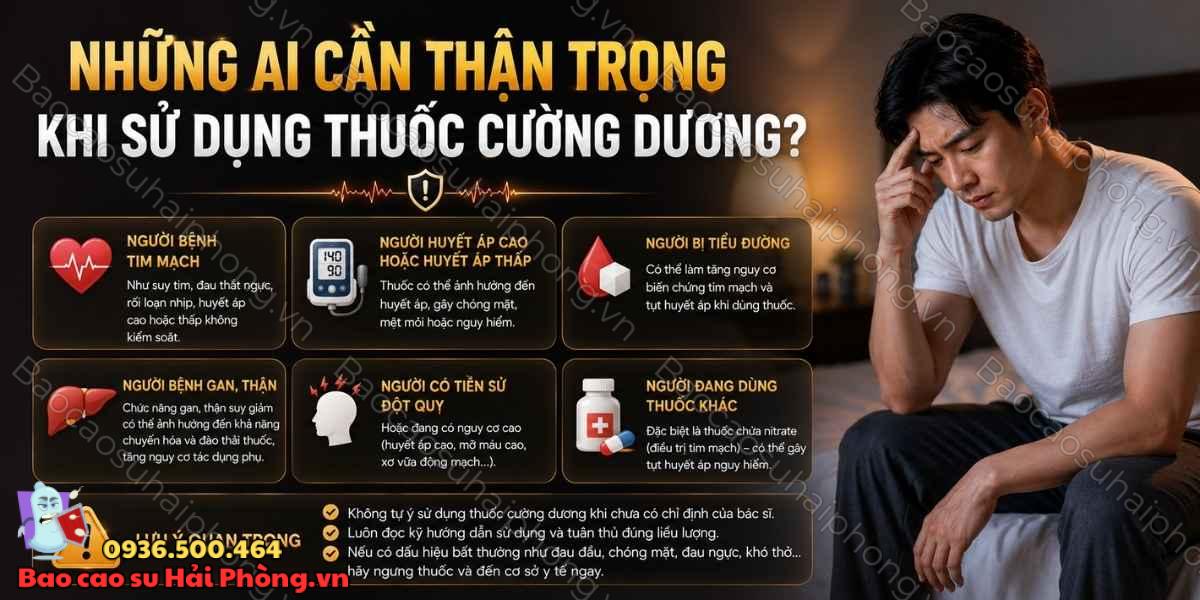 Dùng thuốc cường dương thường xuyên có sao không?