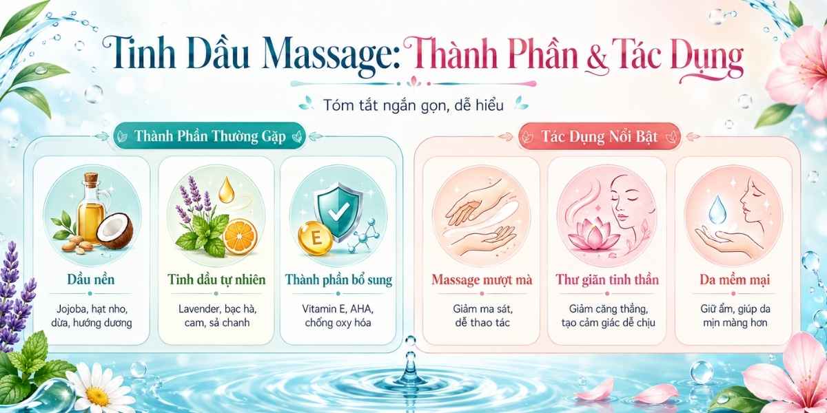 Tinh dầu massage