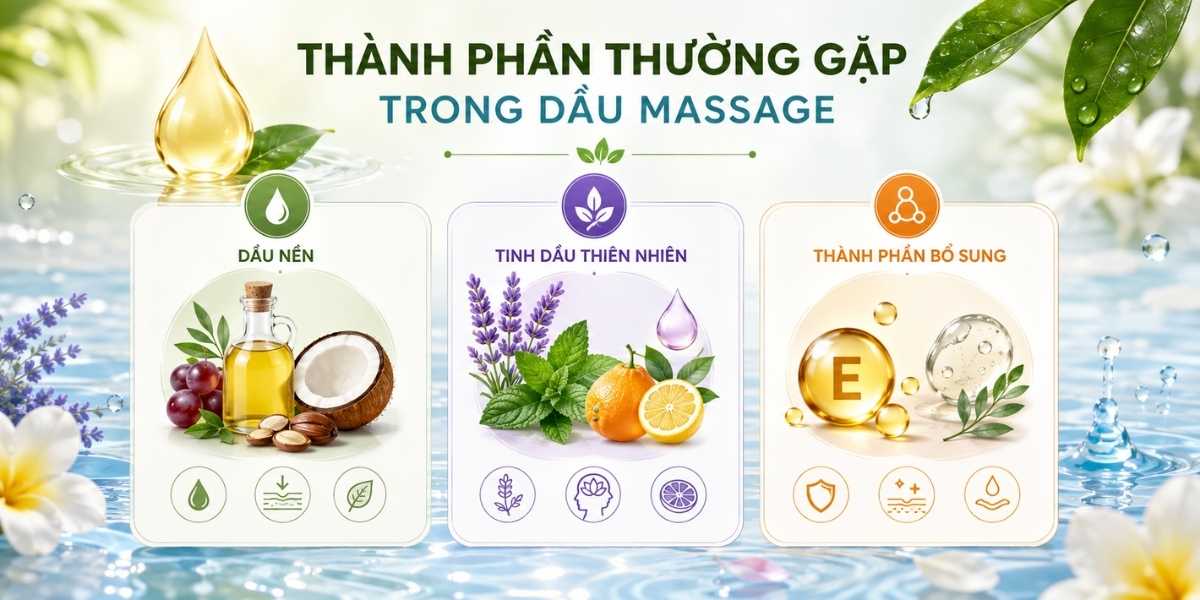 Tinh dầu massage