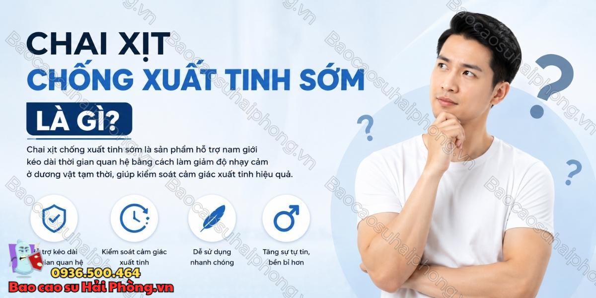Top 9 chai xịt chống xuất tinh sớm nam giới nên dùng 2026