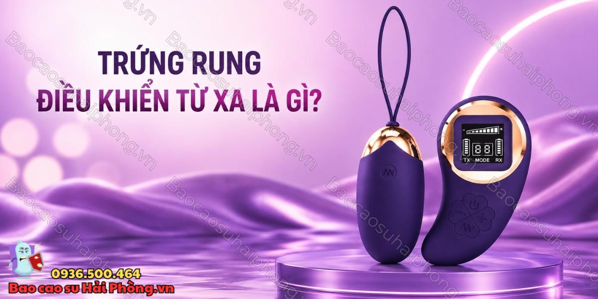 Trứng rung điều khiển từ xa và thông thường khác nhau ở đâu?