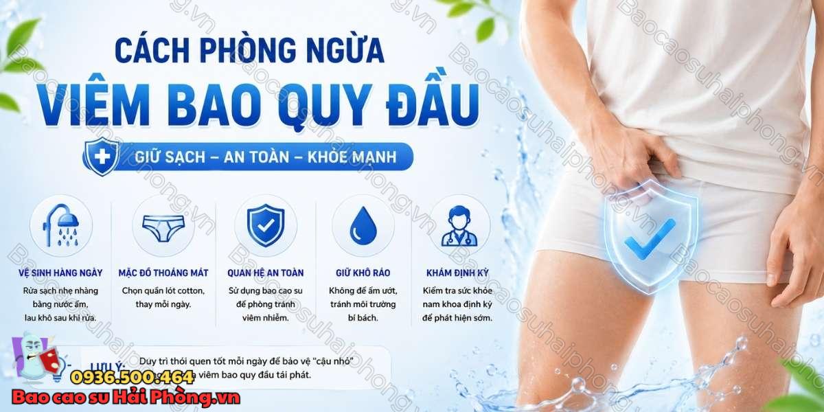 Viêm bao quy đầu là gì? Nguyên nhân và cách xử lý