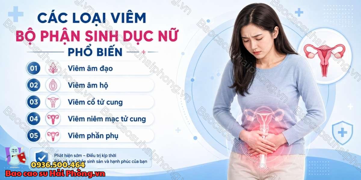 Nguyên nhân gây viêm bộ phận sinh dục nữ và các triệu chứng thường gặp
