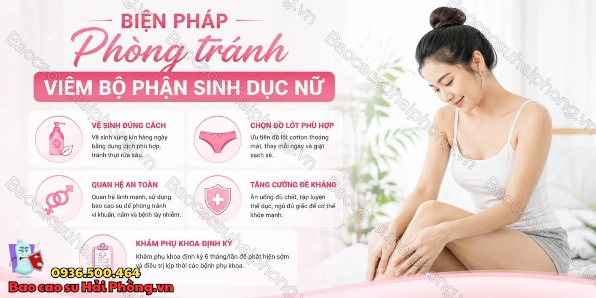 Nguyên nhân gây viêm bộ phận sinh dục nữ và các triệu chứng thường gặp