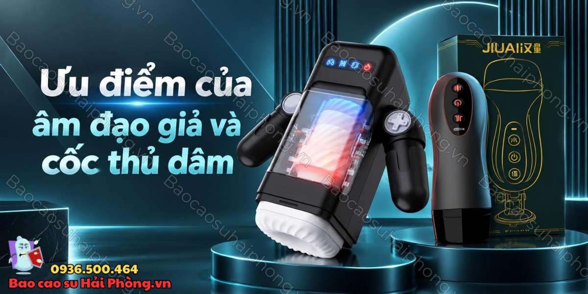 Âm đạo giả và cốc thủ dâm có giống nhau không?