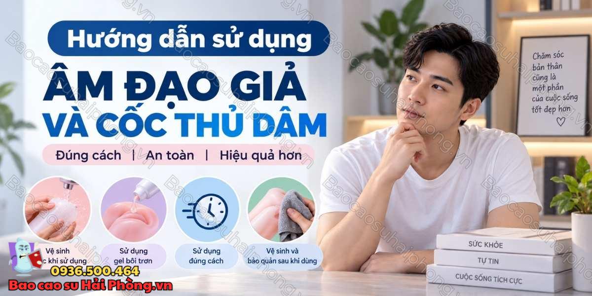 Âm đạo giả và cốc thủ dâm có giống nhau không?
