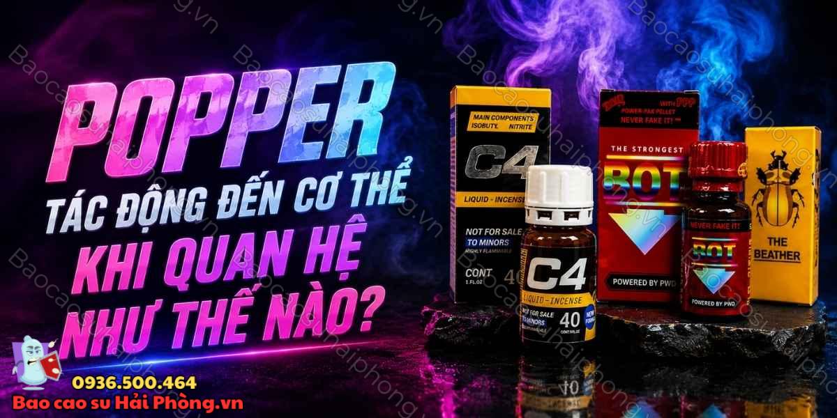 Dùng Popper khi quan hệ cần lưu ý những điều gì?