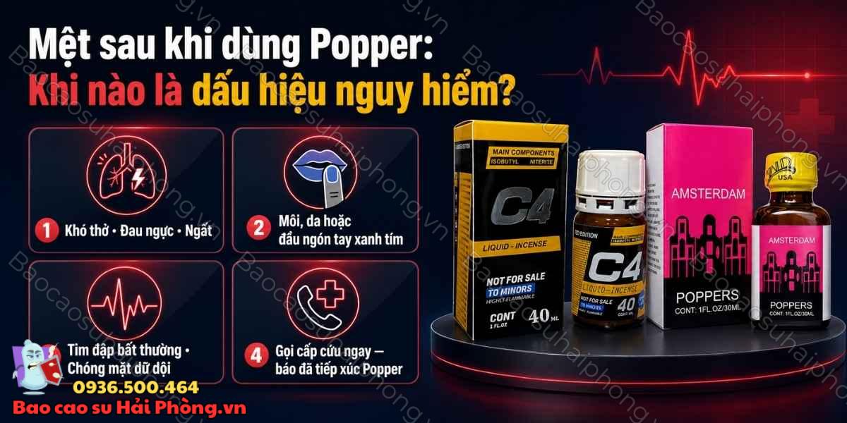 Sử dụng Popper khiến bạn mệt mỏi? - Nguyên nhân và giải pháp