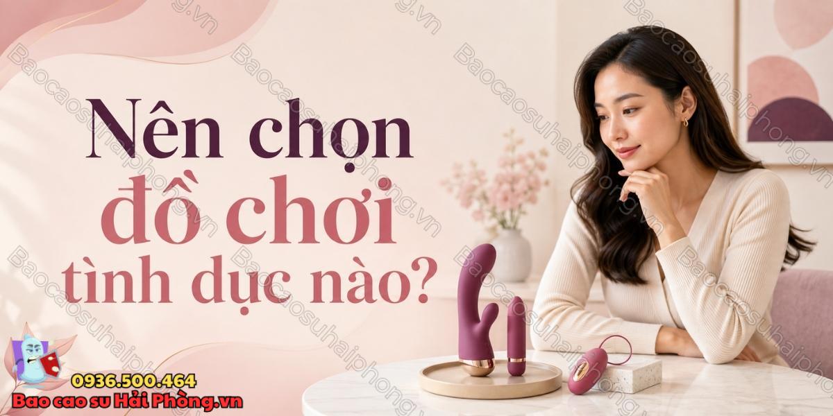 Phụ nữ sau sinh có nên dùng đồ chơi tình dục không?