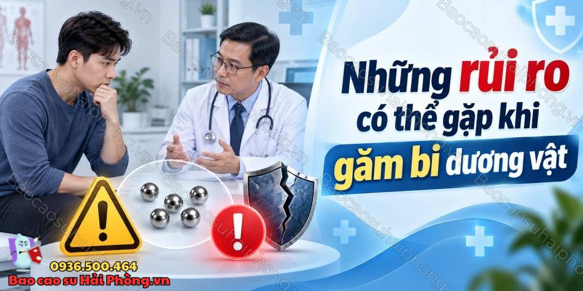Găm bi dương vật có an toàn không?