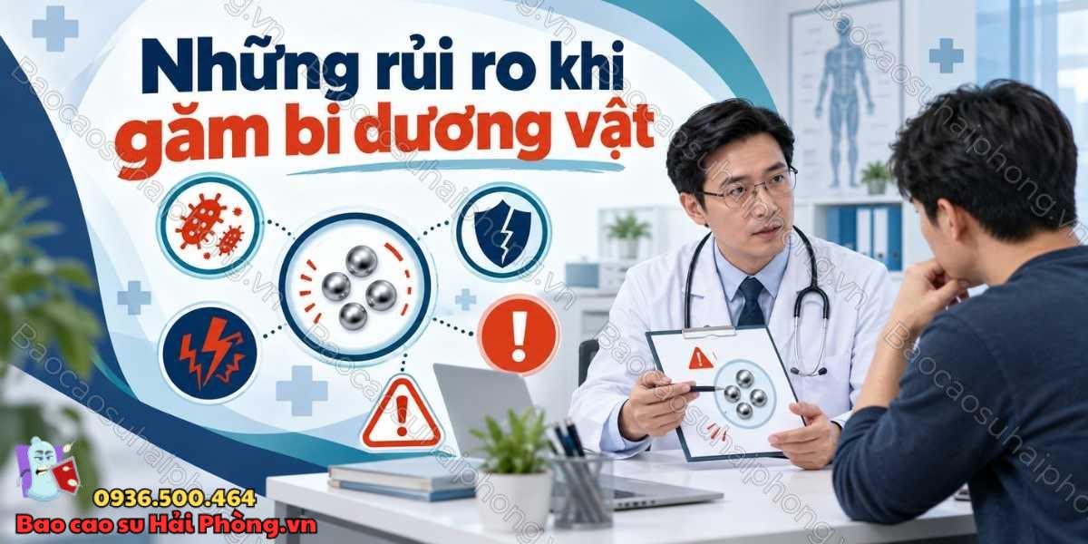 Găm bi dương vật là gì - Nam giới cần biết gì trước khi thực hiện