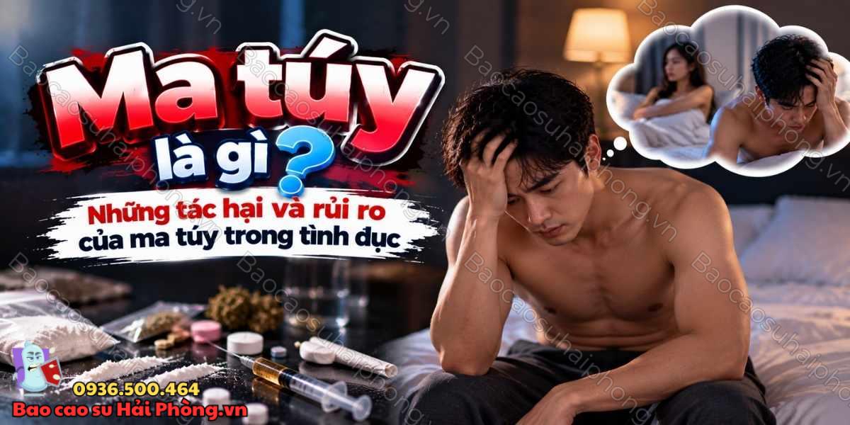 Ma túy là gì? - Những tác hại và rủi ro của ma túy trong tình dục