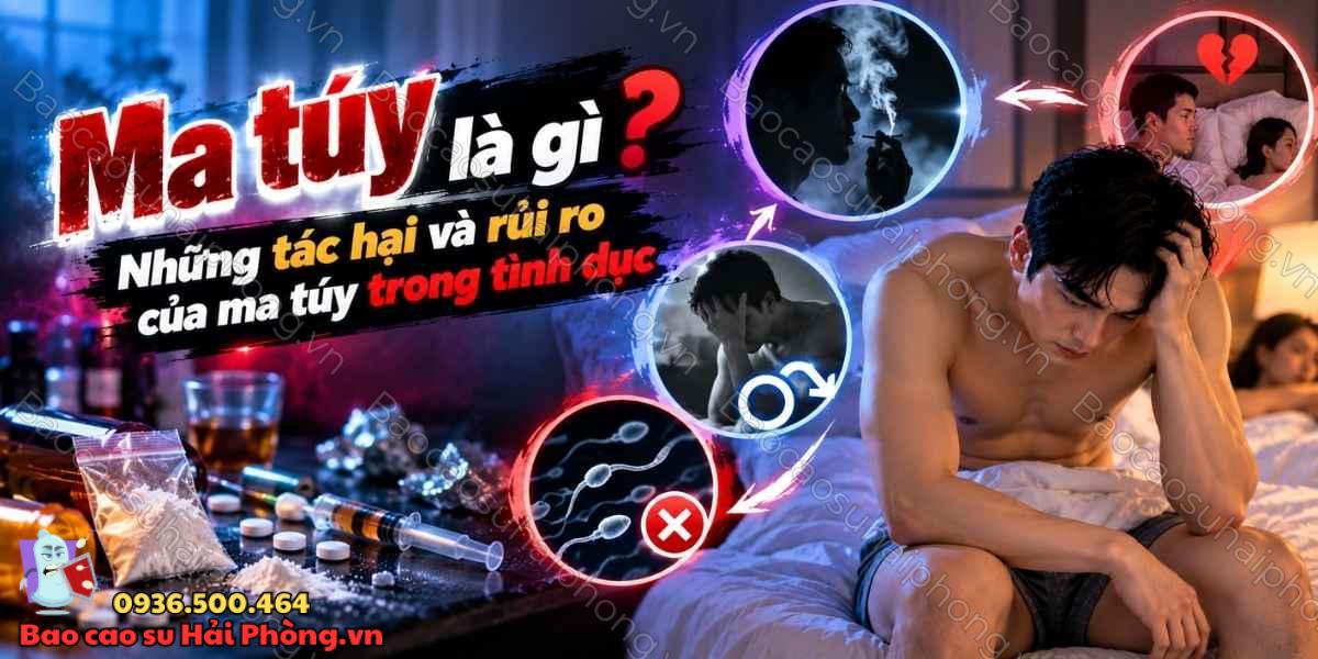 Ma túy là gì? - Những tác hại và rủi ro của ma túy trong tình dục