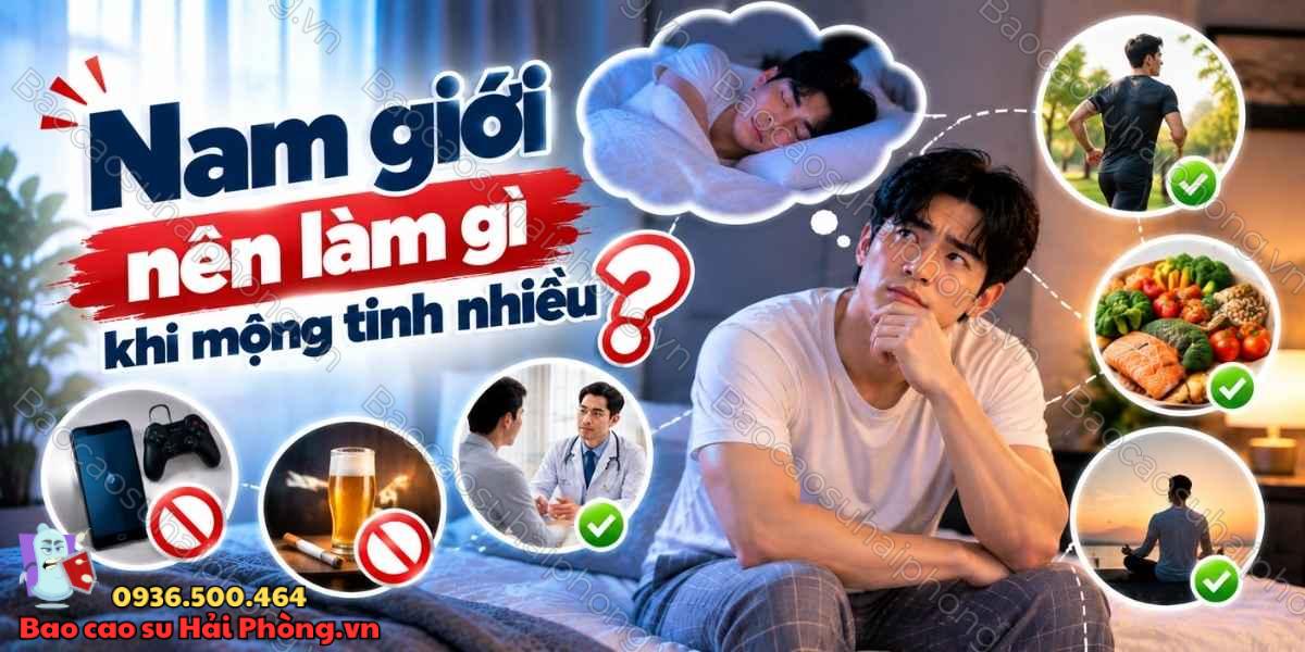 Mộng tinh có ảnh hưởng đến quan hệ tình dục không?