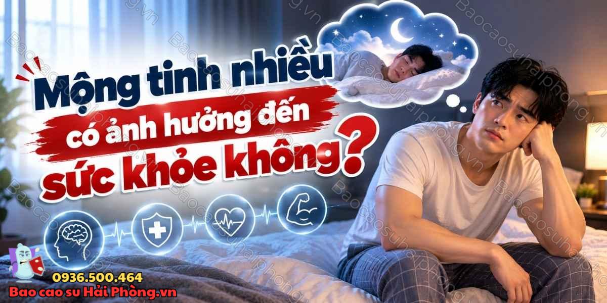Mộng tinh có phải dấu hiệu yếu sinh lý không?