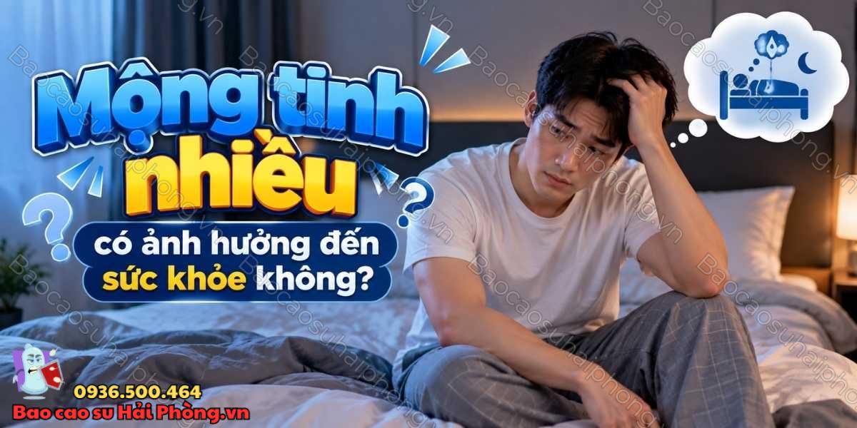 Mộng tinh là gì? - Vì sao nam giới thường gặp?