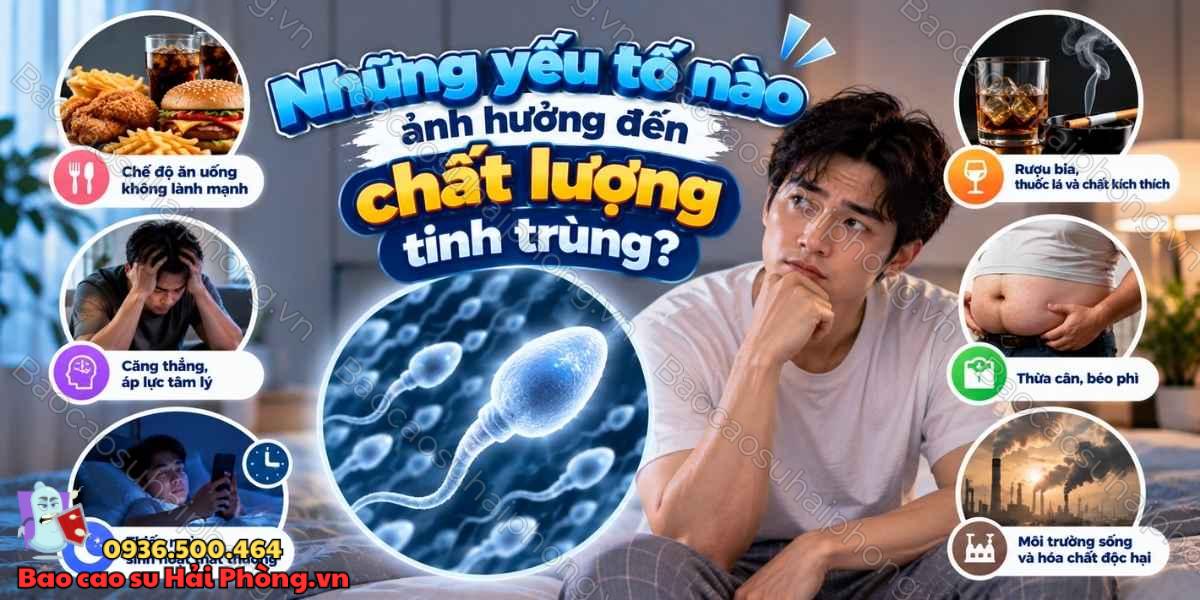 Mộng tinh có ảnh hưởng đến chất lượng tinh trùng không?