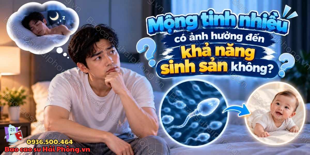 Mộng tinh có ảnh hưởng đến chất lượng tinh trùng không?