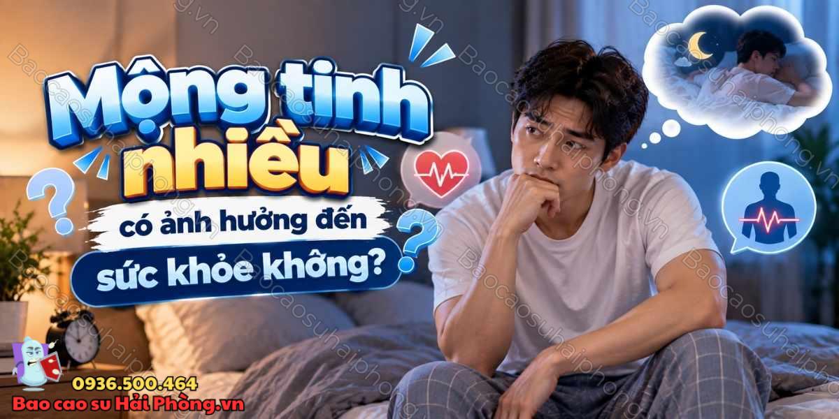 Mộng tinh nhiều có phải bệnh không? - Nguyên nhân và giải pháp