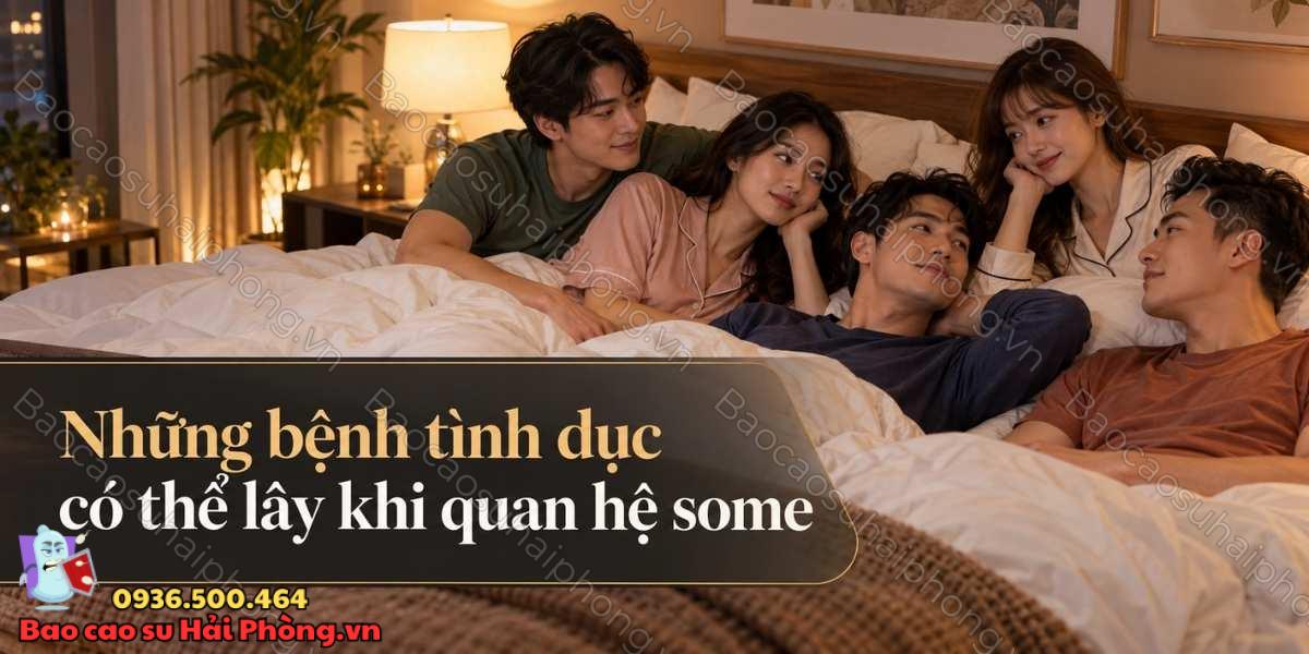 Quan hệ some có nguy cơ lây bệnh tình dục cao không?