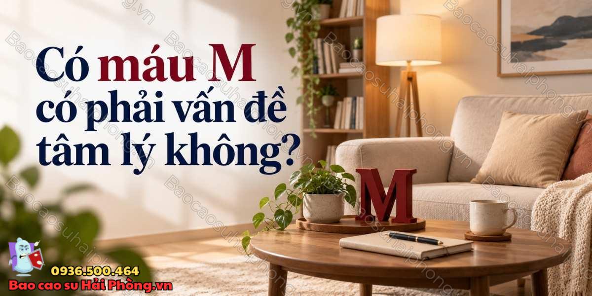 Nhóm máu M là gì? Hiểu đúng về “máu M” trong BDSM
