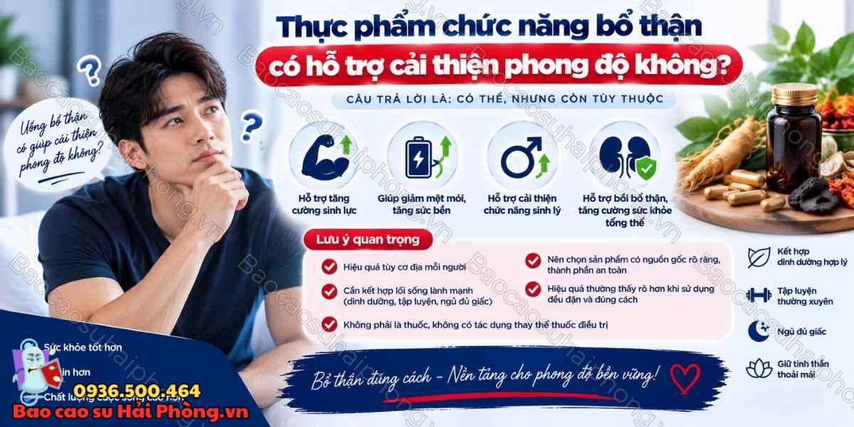 Phong độ đàn ông suy giảm - Nguyên nhân và cách cải thiện
