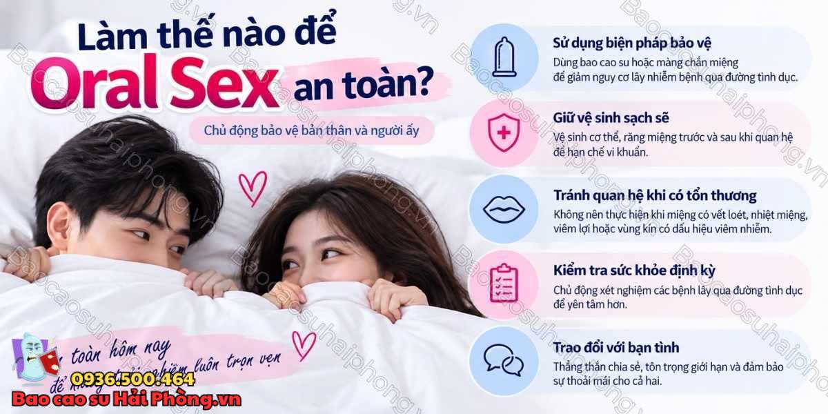 Oral Sex là gì? - Những điều cần biết trước khi quan hệ