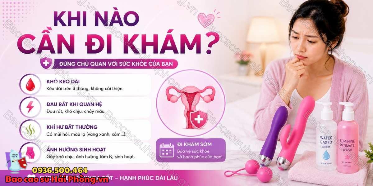 Dùng đồ chơi tình dục sau sinh bị đau phải làm sao?