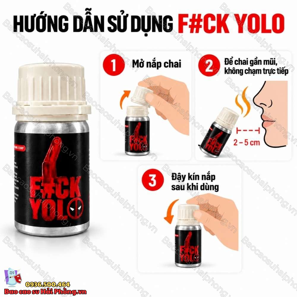 Popper Khô Fvck Yolo 60ML