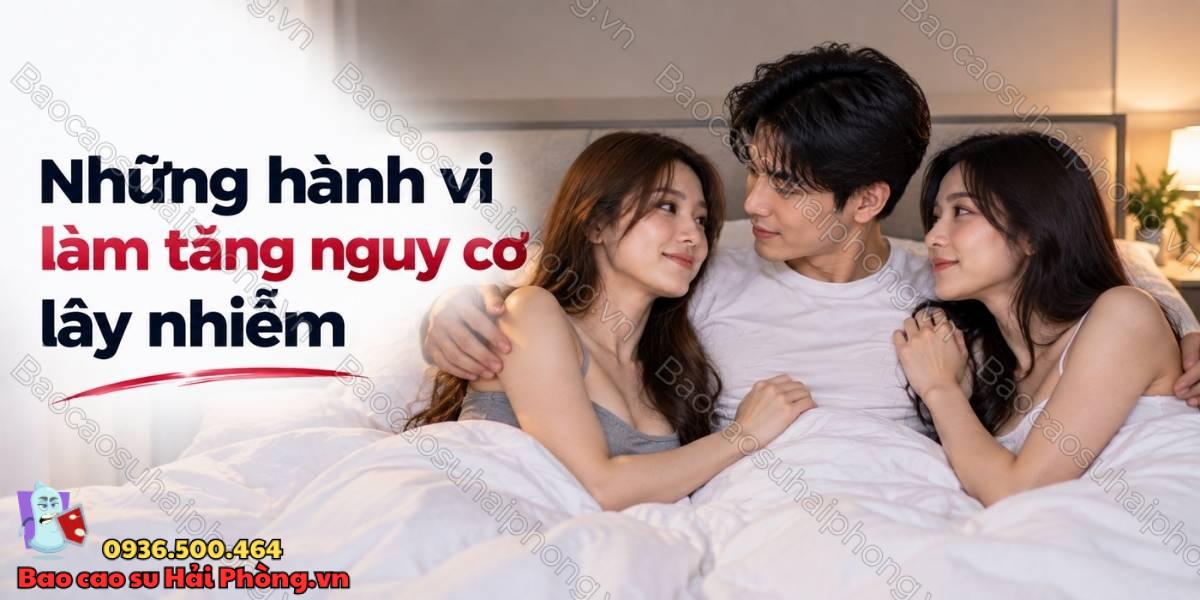 Quan hệ some có nguy cơ lây bệnh tình dục cao không?