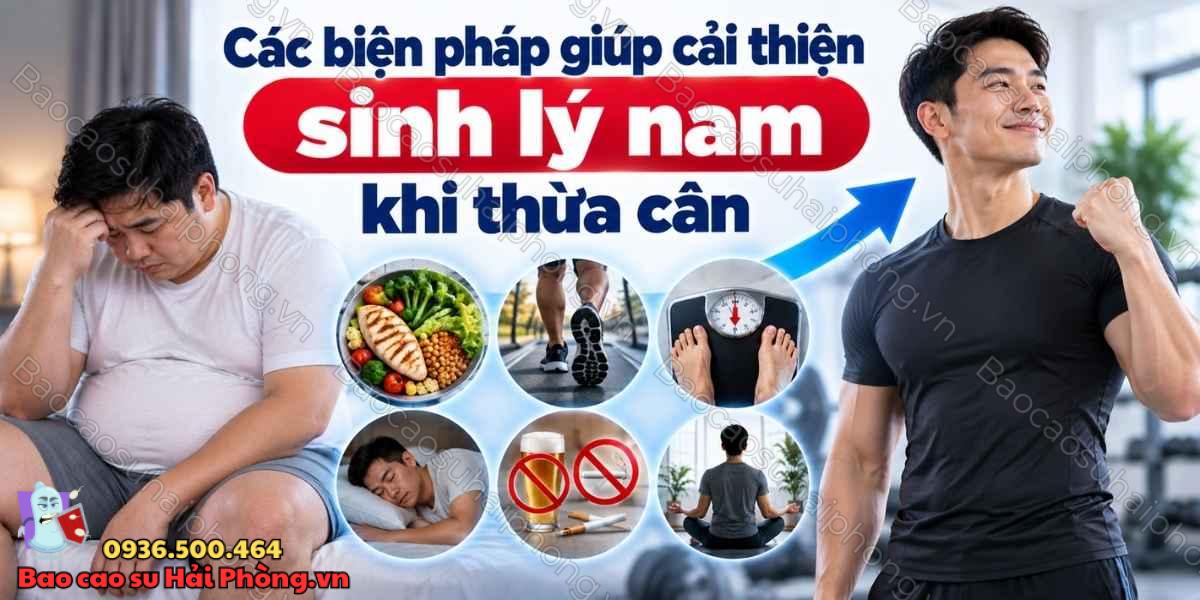 Thừa cân béo phì có ảnh hưởng đến sinh lý nam không?