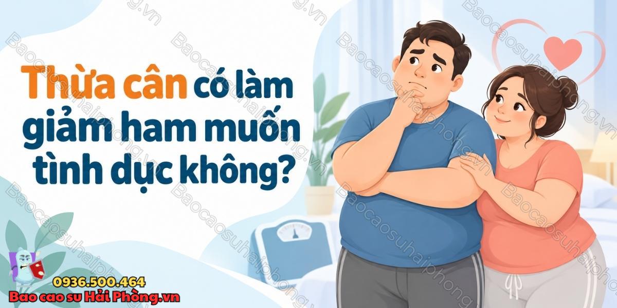 Thừa cân có làm giảm ham muốn tình dục không?