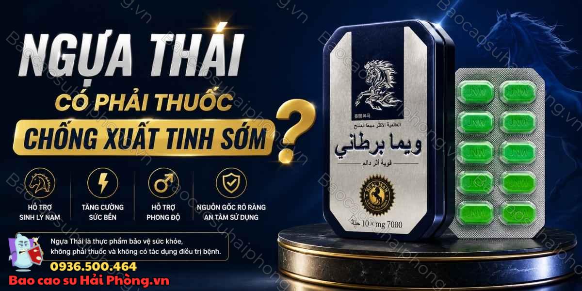 Ngựa Thái có giúp kéo dài thời gian quan hệ không?