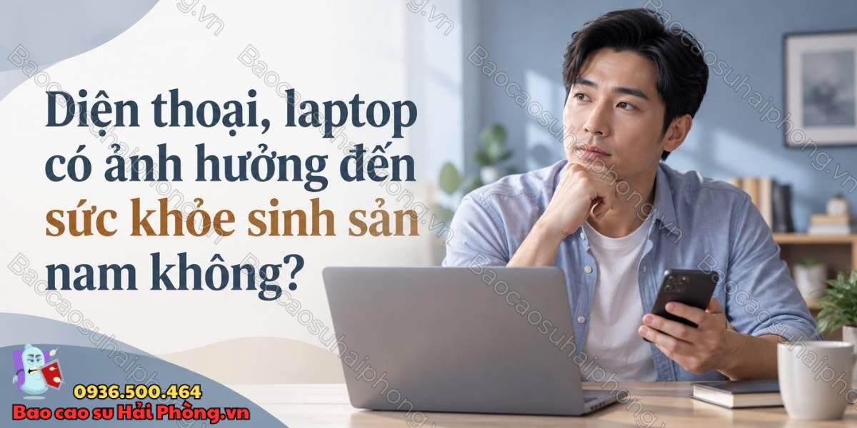 Tiếp xúc nhiều với đồ điện tử có gây yếu sinh lý không?