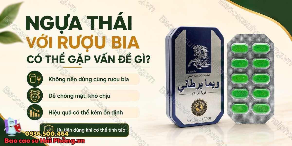 Uống bia rượu có sử dụng Ngựa Thái được không?